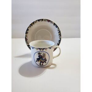 Swedish National Costumes by Rorstrand  Teacup and Saucer~Vintage~